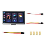 ESP32-S3 7 inch LCD Development Board Kit 800 x 480 ESP32S3 Touch Screen Module Capacitive Touch Display Development Board Supports WiFi & Bluetooth