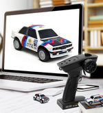 LinkMejor YDT64E RTR 1/64 2.4G RWD Drift Sports RC Car Full Proportional LED Light Desktp Pocket Mini Racing Remote Control  Competition Vehicles Models Children's Toy Gift