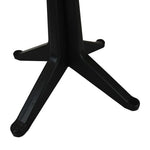 5 Piece Outdoor Dining Set Plastic Anthracite