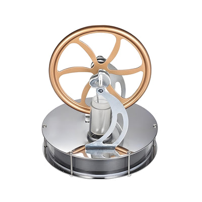 LL-001 Metal Low Temperature Stirling Engine Model Motor Steam Heat DIY Class Education Desktop Display Toy Gifts