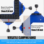 LinkMejor Right Angle Woodworking Clamp Adjustable 90 Degree Corner Clamp Board Thickness 24-75mm for Photo Framing Cabinet Making Welding Furniture Assembly