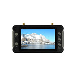 LST 5803 FPV Monitor 5.8GHz 4.3" LCD 800*480 Display 30fps 32GB with Dual Antennas 40CH Auto Search DVR Video Recording NTSC/PAL Auto-Adapt for FPV Drone Analog