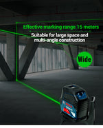for BOSCH GCL2-15G 2-Line Green Light Level Laser Marking Instrument Infrared Marking instrument 2 Line Outdoor Indoor Leveling Line