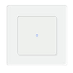 Tuya Smart WiFi Light Switch 1/2/3 Gang Tempered Glass Panel Switch with Schedule & Automation Function Smart Life APP Voice Control with Alexa Google Home