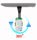 Universal 1080° Rotating Sun Visor Car Phone Holder Cellphone Multi-function Mobile For iPhone 7 Inch Support Telephone