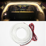 Car LED Tailgate Ambient Light Illumination Strip No Installation Required High Visibility Lamp Strip for Trunk Decoration