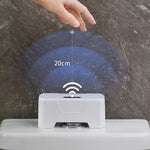 PD-CSQ-01A Automatic Toilet Flush Button Induction Toilet Flusher External Infrared Flush Splash-proof with Wireless Transmitter