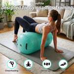 WaveRite 100x60cm AirBlock Inflatable Gymnastics Mat Gym Block Tumbling Block Training Block Training Mat Sports Block Gym Block with Pump
