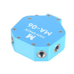 MA-06 Shortwave Antenna Base 100W High Power Built-In 1:1 Balun 3D-Printed ABS Portable Positive Vertical Horizontal Antenna Bracket for Outdoor Use