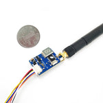 LinkMejor AIO VTX Camera TX5823 5.8Ghz 40CH 600mW FPV Transmitter + 700TVL 2.8mm CMOS 120° Wide Angle Camera Support 2-3S Battery For RC Drone