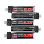 5Pcs LinkMejor 3.7V 250mAh 30C/60C 1S Lipo Battery PH2.0 for Tiny Whoop TINY6 6X
