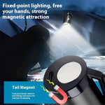 Ultra Mini Flashlight Auto Repair Strong Light Lamp Small Portable Pen Light, Magnetic Suction Maintenance COB Lighting Lamp