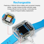 ESP32-S3 AI Smart Watch DIY Kit 0.96 Inch OLED Screen WiFi Rechargeable Voice Assistant for AI Dialogue Self Assembly