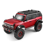 LinkMejor 104020 RTR 1/10 2.4G 4WD RC Car Rock Crawler Off-Road Climbing Truck Full Proportional LED Light Vehicles Models Toys