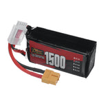 LinkMejor 3S 11.1V 1500mAh 120C  LiPo Battery XT60 Plug for RC Drone
