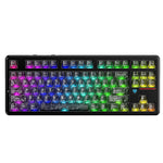 LinkMejor X87ULTRA Mechanical Keyboard Dual 8K Wireless Tri-Mode Hot-swappable RGB Lights 10000mAh Massive Battery Low Game Delay E-sports Gaming Keyboards