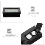 3Pcs Mini Hygrometer Thermometer Digital Temperature Humidity Monitor Compact Portable Design LCD Display Indoor Use