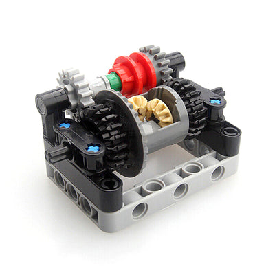 LinkMejor Differential Off-Road Car Simple Diff Lock Building Blocks Accessories Decompression Toys