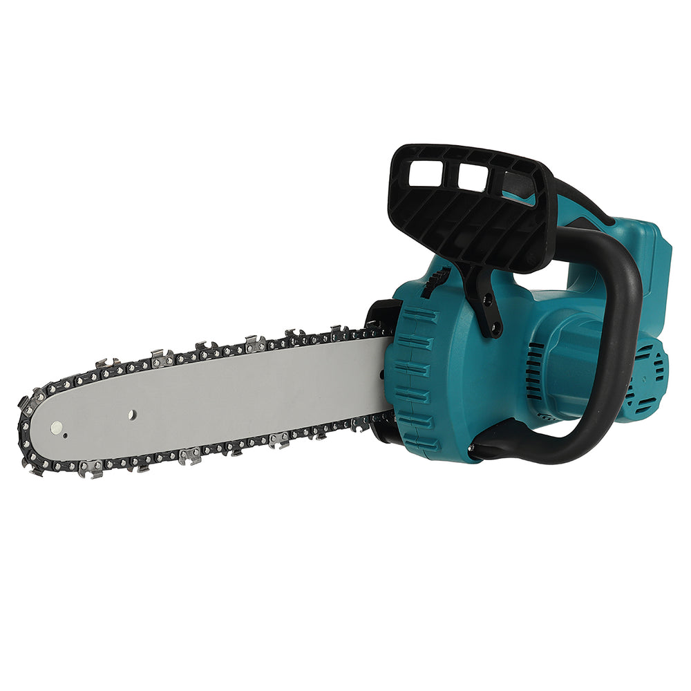 LinkMejor 388VF 5000W 12 Inch Portable Electric Chain Saw Pruning Chain Saw Rechargeable Woodworking Power Tools Wood Cutter W/ 1/2 Battery EU Plug
