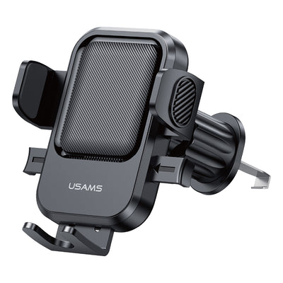 LinkMejor ZJ090 One-Touch Air Vent Car Phone Holder 360° Rotation Auto-Lock Universal Car Phone Mount for 4.5-6.9 Inch Mobile Phones