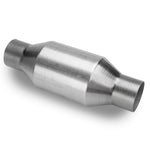 2.25 inch In Out Catalytic Converter Universal High Flow Stainless Steel