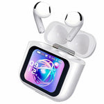 T13 AI Translation bluetooth 5.4 Earphone with Touch Screen Function 13mm Dynamic Coil Low Latency Semi-in-ear Sports Headphone