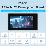 ESP32-C6 ESP-S3 Development Board with 1.9-inch LCD Display Touch Screen  2.4GHz WiFi BLE 5 BT Large Capacity Flash