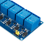 4Pcs 12V 8CH Channel Relay Module With Optocoupler For PIC AVR DSP ARM