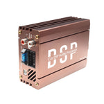 LinkMejor 4 Channels 20-20kHz Car Amplifier Audio Processor Fan Style 4Ω Maximum Stable Load Mobile APP Control
