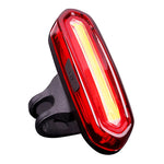 LinkMejor Bike Taillight 600mAh Battery 4 Light Modes USB Rechargeable Waterproof Bicycle Rear Light for Night Cycling