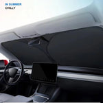 LinkMejor Car Sunshade Windshield Heat Insulation Sunscreen Baffle Car Front Window Sunshade Summer Curtain Car Sunshade