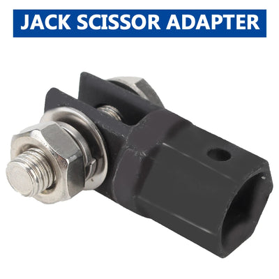 Car Jacks Lifting Equipment with 1/2 Inch Drive Impact Wrench Tools Scissor Jack Adaptor For 1/2-Inch Drive Or Impact Wrench Tools
