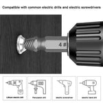 13PCS Multi-Functional Screw Extractor Set Double-Headed Wear-Resistant Chromium Vanadium Steel Rust-Proof for Stripped/Rusted Screw Removal Woodworking Specialty Tools No Electricity Required