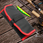 LinkMejor Waterproof Fishing Lure Bag 12 Slots Metal Jigs Sea Bait Lead Protector Case