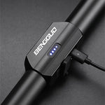 LinkMejor BG-0797 400LM Bicycle Headlight Handlebar Extension Bracket with Phone Holder Type-C Charging Waterproof Bike Mount  (No Batteries)