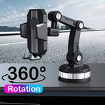 360° Rotating Mobile Phone Holder For Car Shockproof Multi-Function Car Navigation Holder Instrument Panel Suction Cup Windshield Center Console For Car