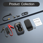 4 In 1 5000A Car Jump Starter with Air Compressor LED Lighting Tire Pump Power Bank Portable 12V Battery Starting Car Battery Charger