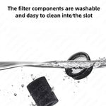 2PC Xiaomi Mijia Car Vacuum Cleaner Filter Strong Suction Three-In-One Deep Dust Collector Car Vacuum Cleaner Filter
