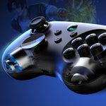 Y04 Fighting Game Controller 6 Buttons Layout Hall Effect Joystick Max 6000Hz Polling Rate Adjustable Keycaps for Switch PC Android