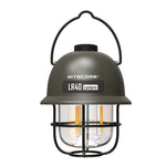 LinkMejor LR40 Camping Light USB-C Rechargeable Tent Lantern 100LM Runtime 65 Hours 3 Light Sources