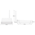 T1 Tuya Smart Zemismart Zigbe Hub with Antenna Smart Home Bridge Wired Gateway with Network Cable Voice Control with Alexa Google Home Smart Life APP