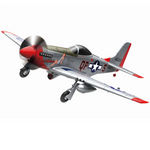 LinkMejor P-51D Mustang 1/16 Scale 685mm Wingspan 2.4GHz 10CH Built-in Gyro 3D/6G Switchable One Key Aerobatics Brushless EPP FPV RC Airplane Glider BNF/RTF Compatible DSM SBUS