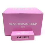 [USA Direct] 10/20/40Pcs IMREN 30QP 3000mAh 15A High Power 18650 Battery 3.7V Rechargeable Lithium-ion Batteries Cells For Flashlights RC Toys Home Tools
