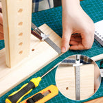 Flexible 6 Inch 15 cm Stainless Steel Pocket Ruler with Metric and Imperial Scale Detachable Clip Conversion Table Clear Graduation
