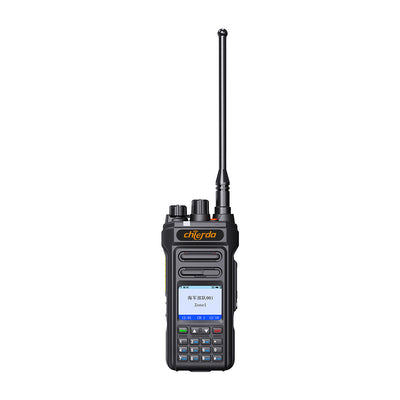 Chierda TC338D 10W Professional DMR Radio Long Range AES256 Encryption 2800mAh Battery IP67 Waterproof Type-C AI Noise Cancelling Secure Communication Two-Way Walkie Talkie