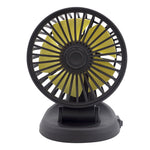5V/12V/24V Single-Head Car Fan 360° Adjustable Cooling Fans 2 Speed USB Mini Size Five-blade Strong Wind For Auto Cooler