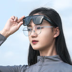 LinkMejor Polarized Cycling Glasses Set Myopia Anti-glare HD Lightweight UV Protection Sports Sunglasses Bicycle Goggles for Outdoor Travel Fishing Driving Riding