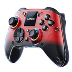 LinkMejor X01 Tri-mode Wireless Gaming Controller with 1.44-inch Interactive Display Dual Hall Joysticks and Dual Hall Triggers 4 Programmable Back Buttons for PC Switch iOS Android
