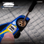 LinkMejor H1 H2 RTR 1/43 2.4G 4WD for Mazda Subaru Officially Licensed Drift RC Car with Gyro Full Proportional Remote Control Mini Race LED Light High-Speed Motor On-Road Racing Vehicle Model Boys Gifts Toys