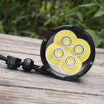Niwalker NK19 23000LM High Lumen Powerful LED Flashlight 400M Searchlight Pocket Floodlight with 4*18650 High Discharge Batteries Strong Light LED Torch